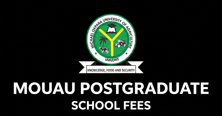 MOUAU postgraduate school fees
